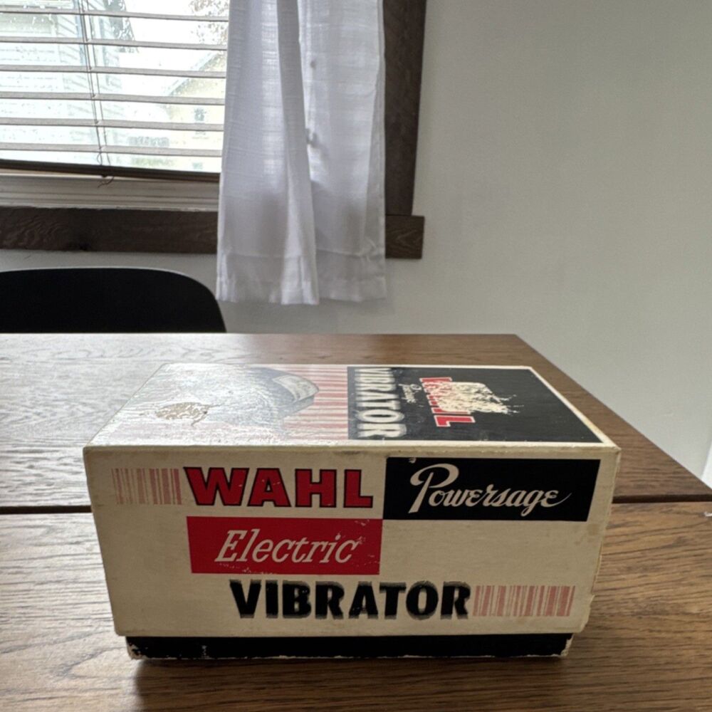 Vintage Wahl Electric Powersage Model 4300 Hand-Held Massager Vibrator